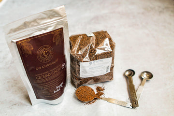 Ground Cacao - Gluten Free, Vegan, Sugar-Free, Nut-Free - Co Chocolat - Finally, Truly Healthy Chocolates